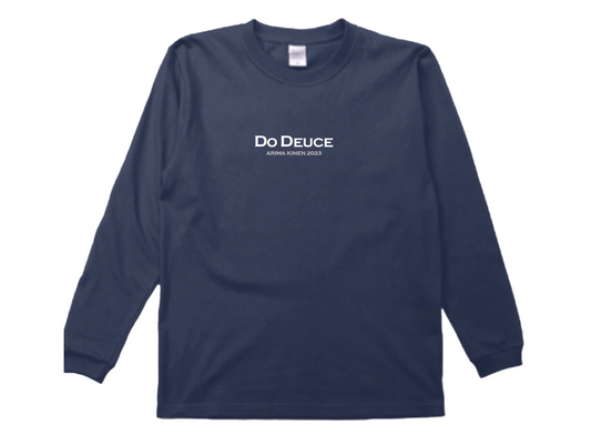 【ドウデュース】Do Deuce 2023 有馬記念制覇 Official プレミアムLong Tシャツ  Navy