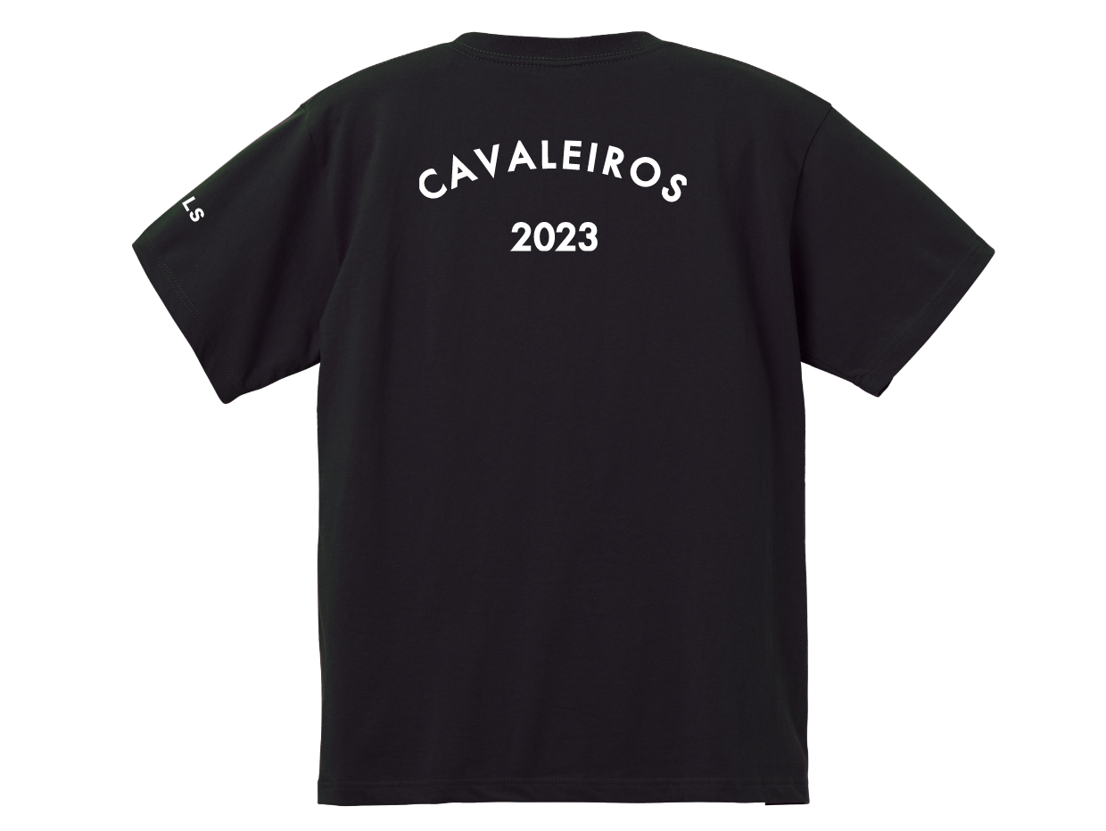 NEW (限定価格)【CAVALEIROS.】CVLS Birth T-shirt Black