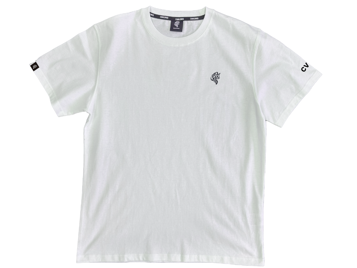 NEW (限定価格)【CAVALEIROS.】CVLS Birth T-shirt White
