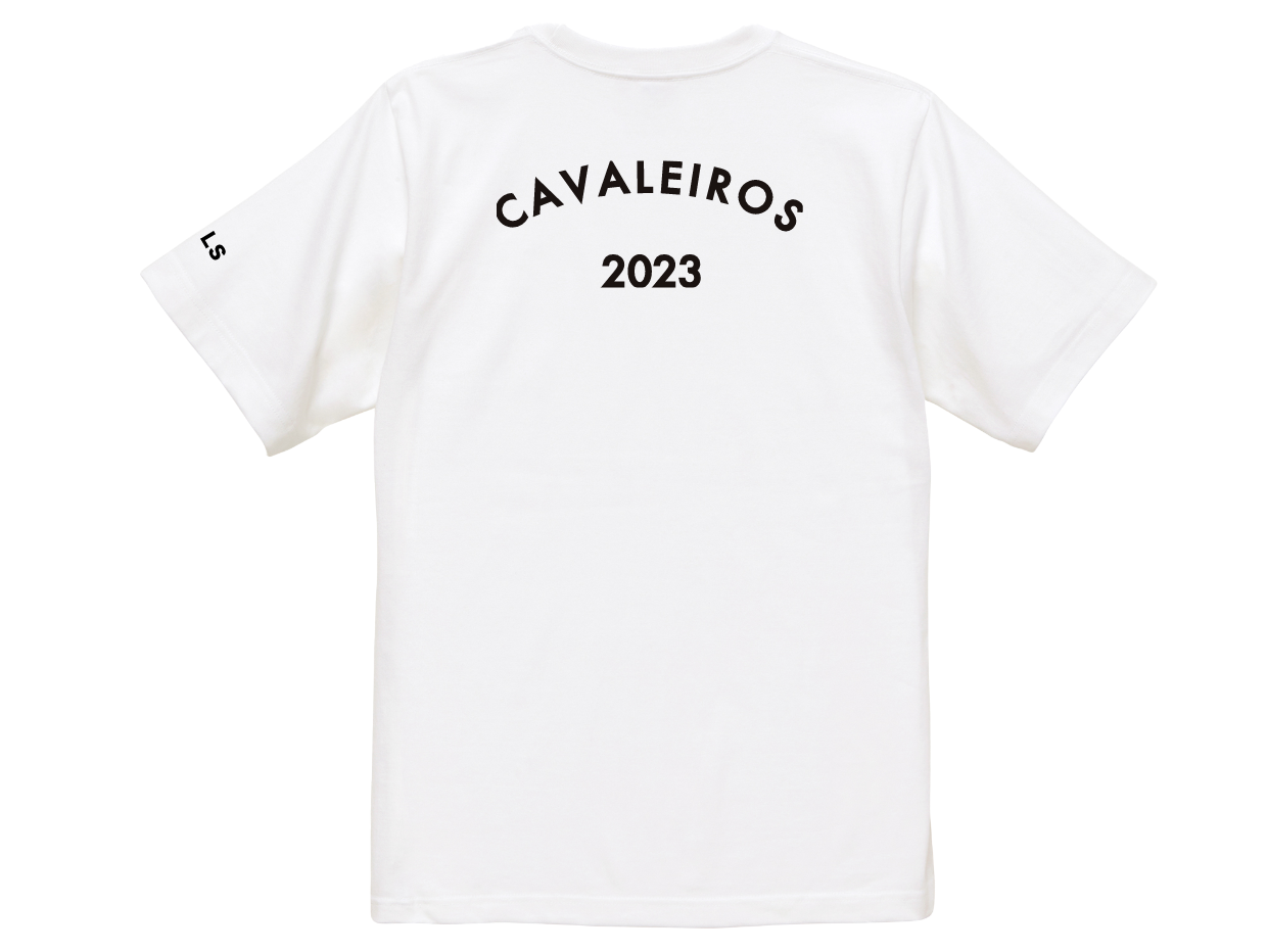 NEW (限定価格)【CAVALEIROS.】CVLS Birth T-shirt White