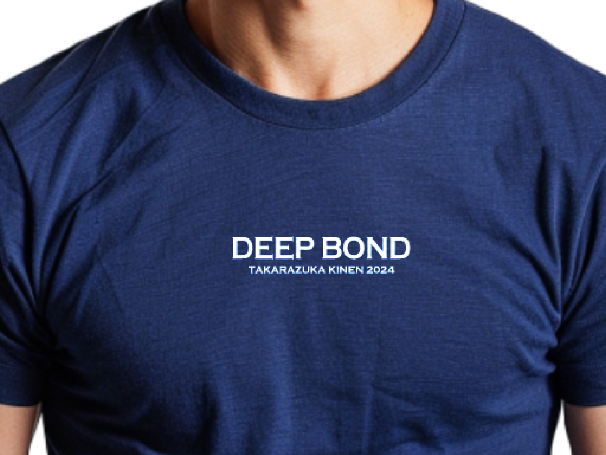 【ディープボンド】 DEEP BOND 公式 大久保厩舎 有馬記念2024 バージョン Navy/Gold