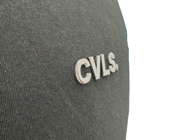 50%OFF【CAVALEIROS.】METAL ORIGINAL LOGO FIT T-SHIRT Black