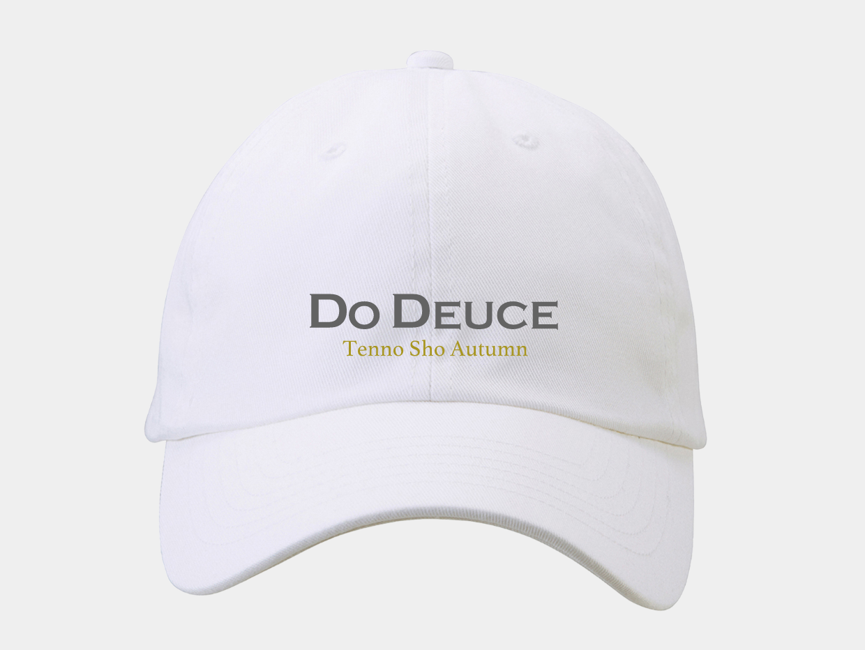 NEW【DO DEUCE】ドウデュース!天皇賞・秋 G1 優勝CAP (DO DEUCE Official G1 CAP " TENNO SHO AUTUMN "Version 2024) White