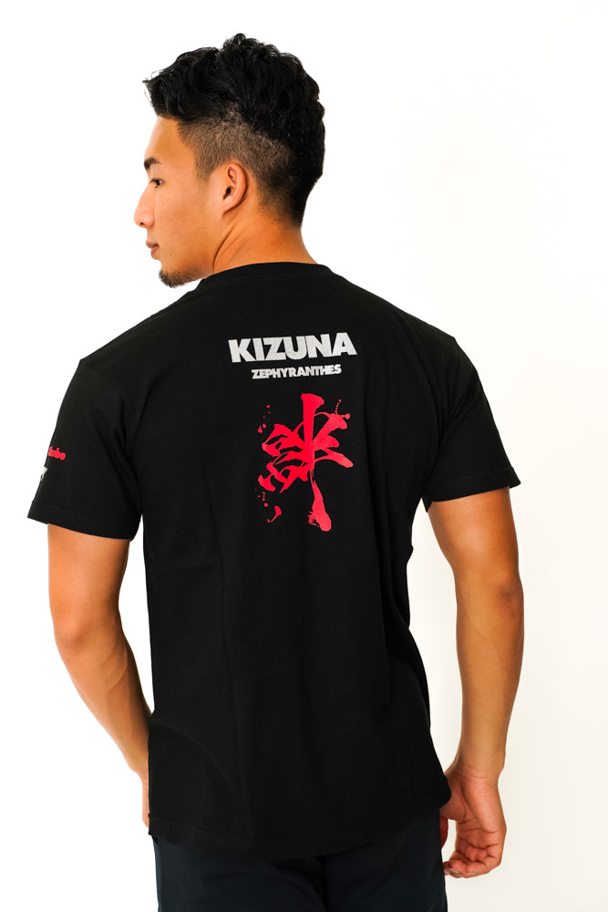 30%OFF【DEEP BOND】ディープボンド公式 "絆" BLACK T-Shirts / RED
