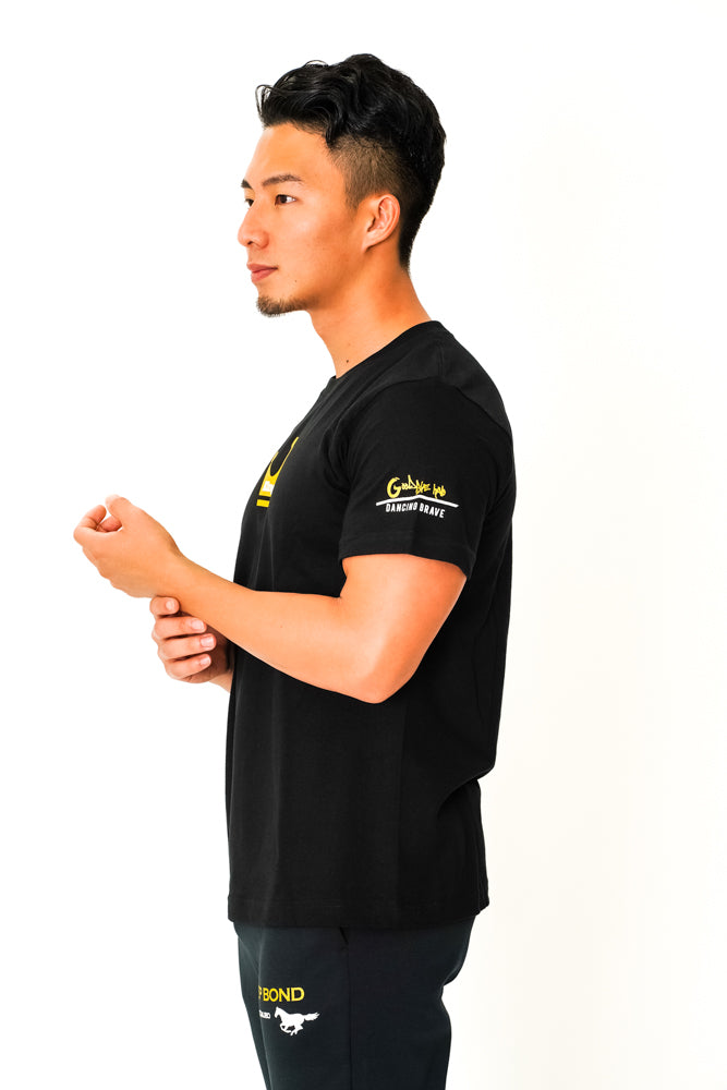 30%OFF【キングヘイロー】King Halo 協和牧場 official Black T-Shirts 2023 Gold Version