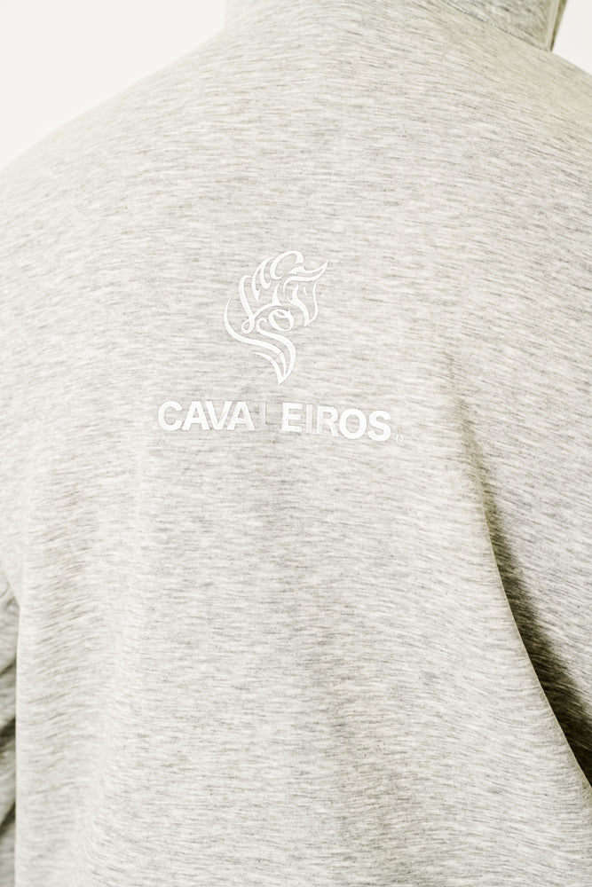 40%OFF【CAVALEIROS】スウェット(パーカー&パンツセット)OFFICIAL JOCKEY’S SWEAT GRAY&SILVER