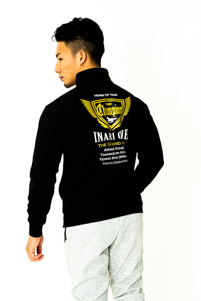 【イナリワン】1989年度代表馬 イナリワン 保手浜氏 公式 ジョッキーパーカー Legendary Champion Jacket