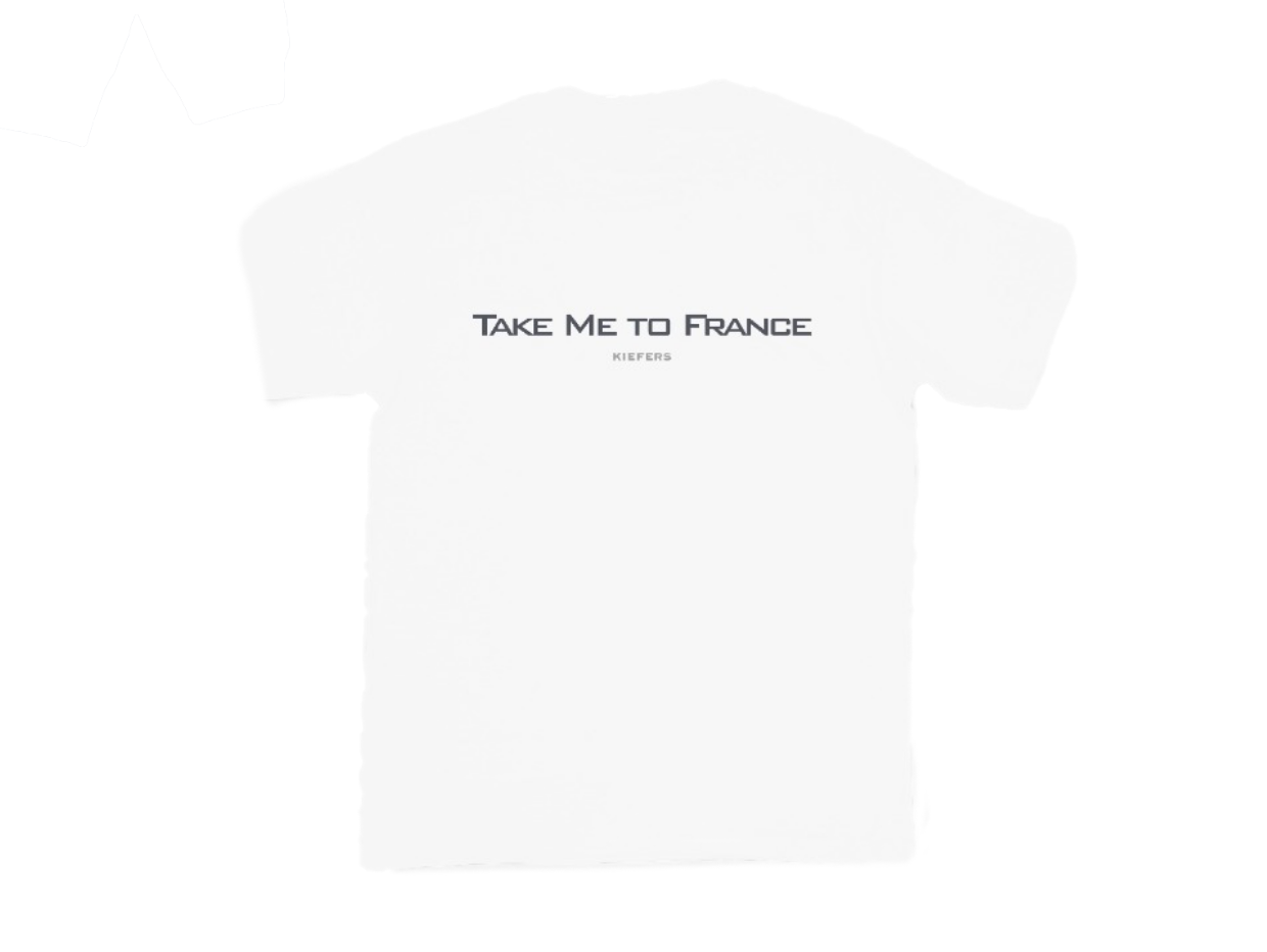 【DoDeuce-T】ドウデュース "Take me to France" limited version White