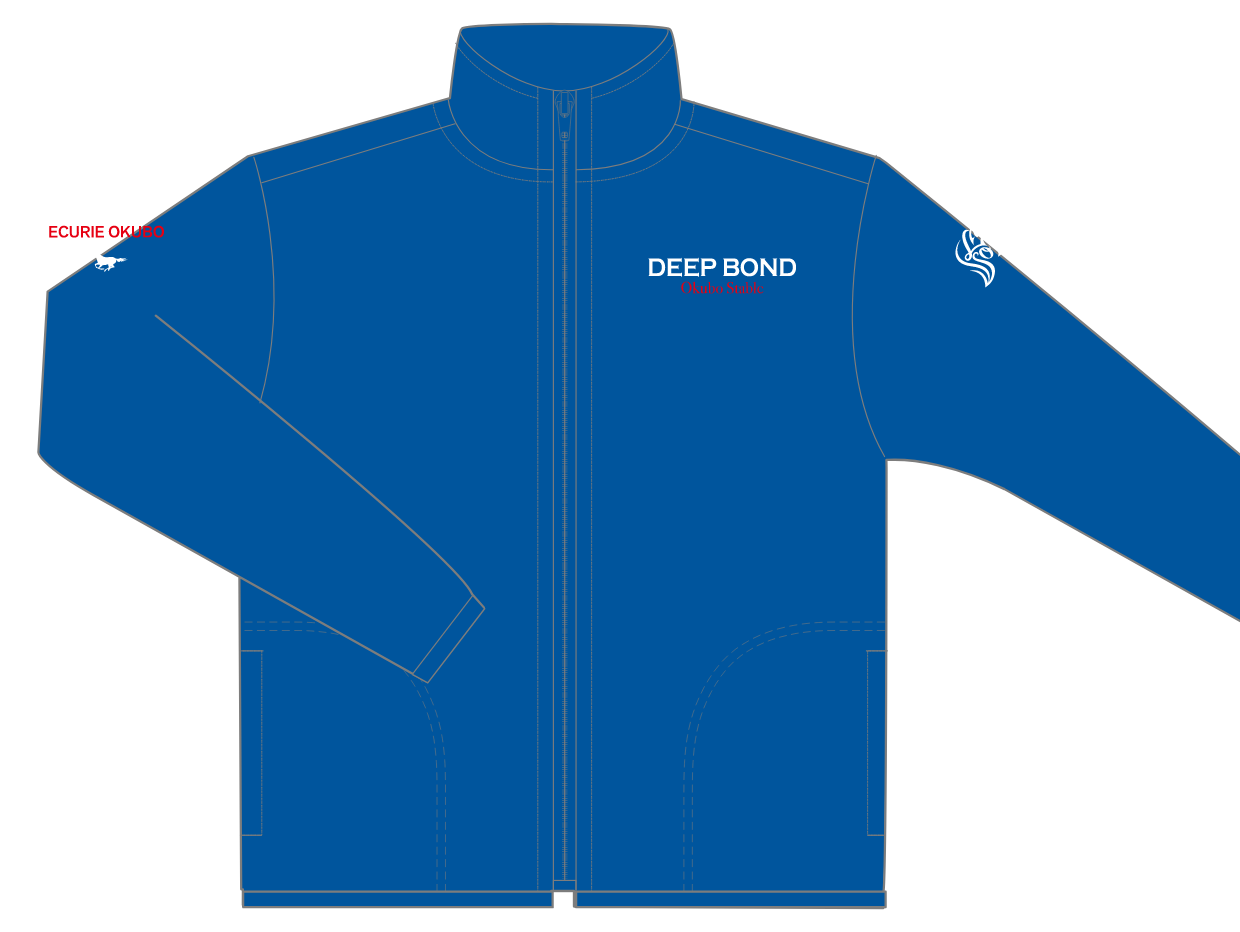 【ディープボンド】 DEEP BOND ジョッキーズ ジャケット 2024 幸英明騎手仕様 大久保厩舎 宝塚記念 バージョン Blue / Red