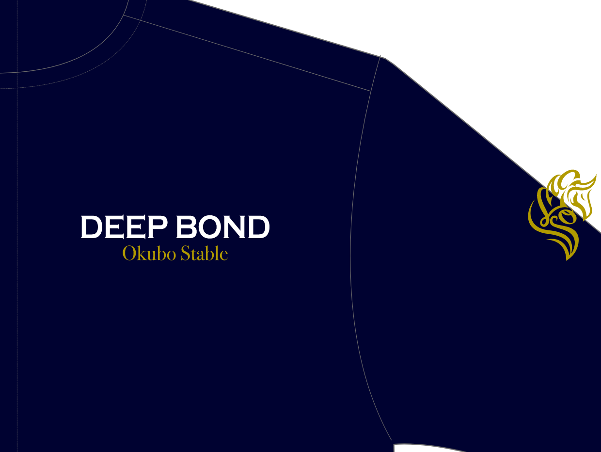 【ディープボンド】DEEP BOND ジョッキーズジャケット 2024 幸英明騎手仕様 大久保厩舎 宝塚記念 バージョン Navy / Gold
