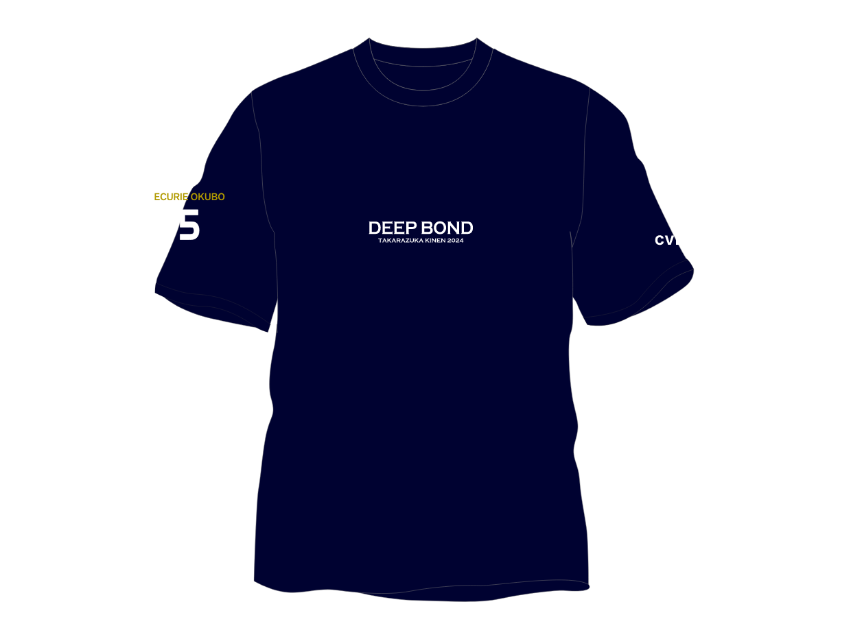 【ディープボンド】 DEEP BOND 公式 大久保厩舎 有馬記念2024 バージョン Navy/Gold