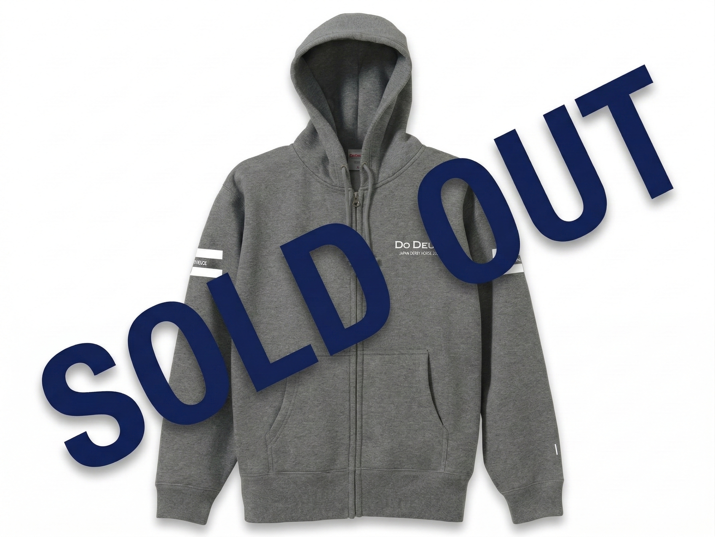 DO DEUCE】ドウデュース DO DEUCE Jockey's hoodie 2024 Gray/Silver