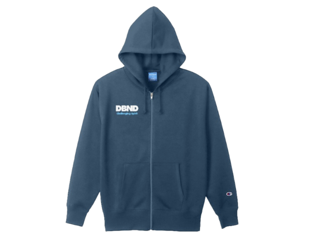 【ディープボンド】 DEEPBOND Jockey`s スウェットパーカー HOODIE 2023 ”DBND” バージョン Navy/WHITE