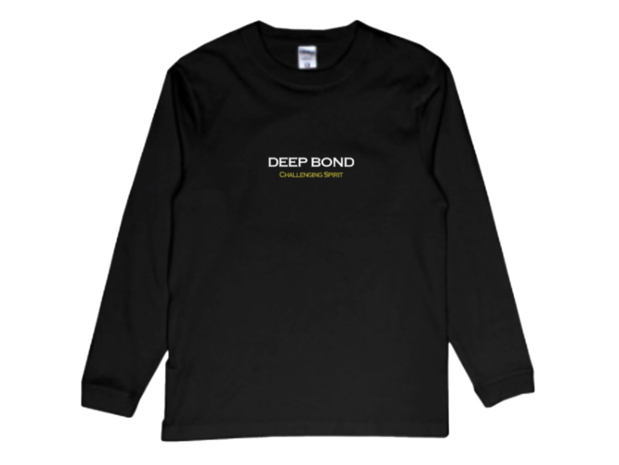 【ディープボンド】ロング T-シャツ DEEPBOND LONG T 2023 絆バージョン Black/Gold