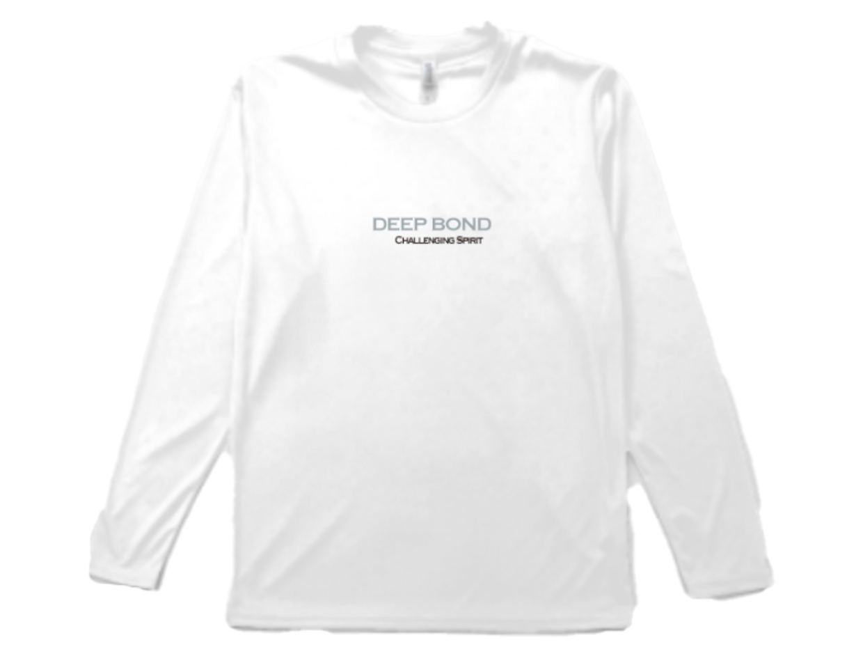【ディープボンド】ロング T-シャツ DEEPBOND LONG T 2023 大久保厩舎公式 勝負服バージョン White/Silver