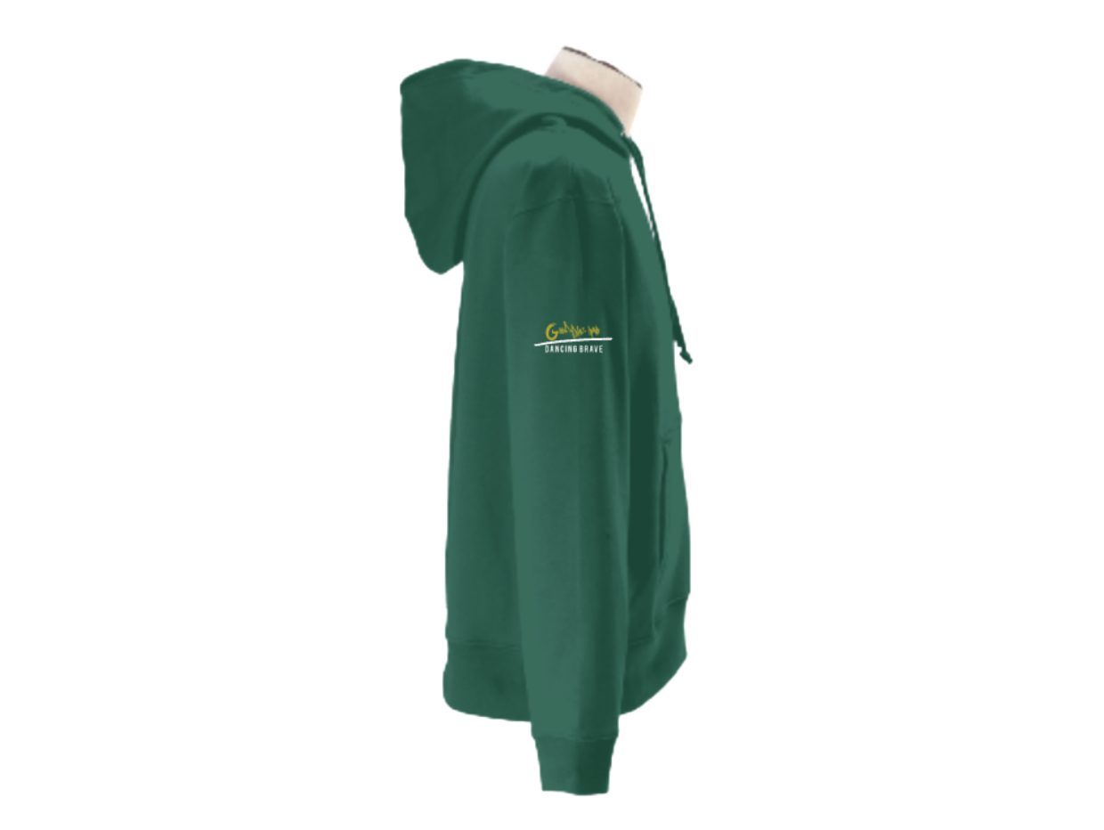 30%OFF【キングヘイロー】KING HALO 高松宮記念 2000 優勝記念バージョン!スウェットパーカー PULLOVER HOODIE - Green/ GOLD