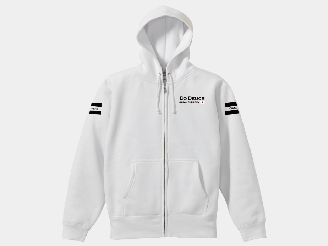 NEW【DoDeuce】ドウデュース JAPANCUP 2024優勝記念 32.68 limitedバージョン DoDeuce-HOODIE White