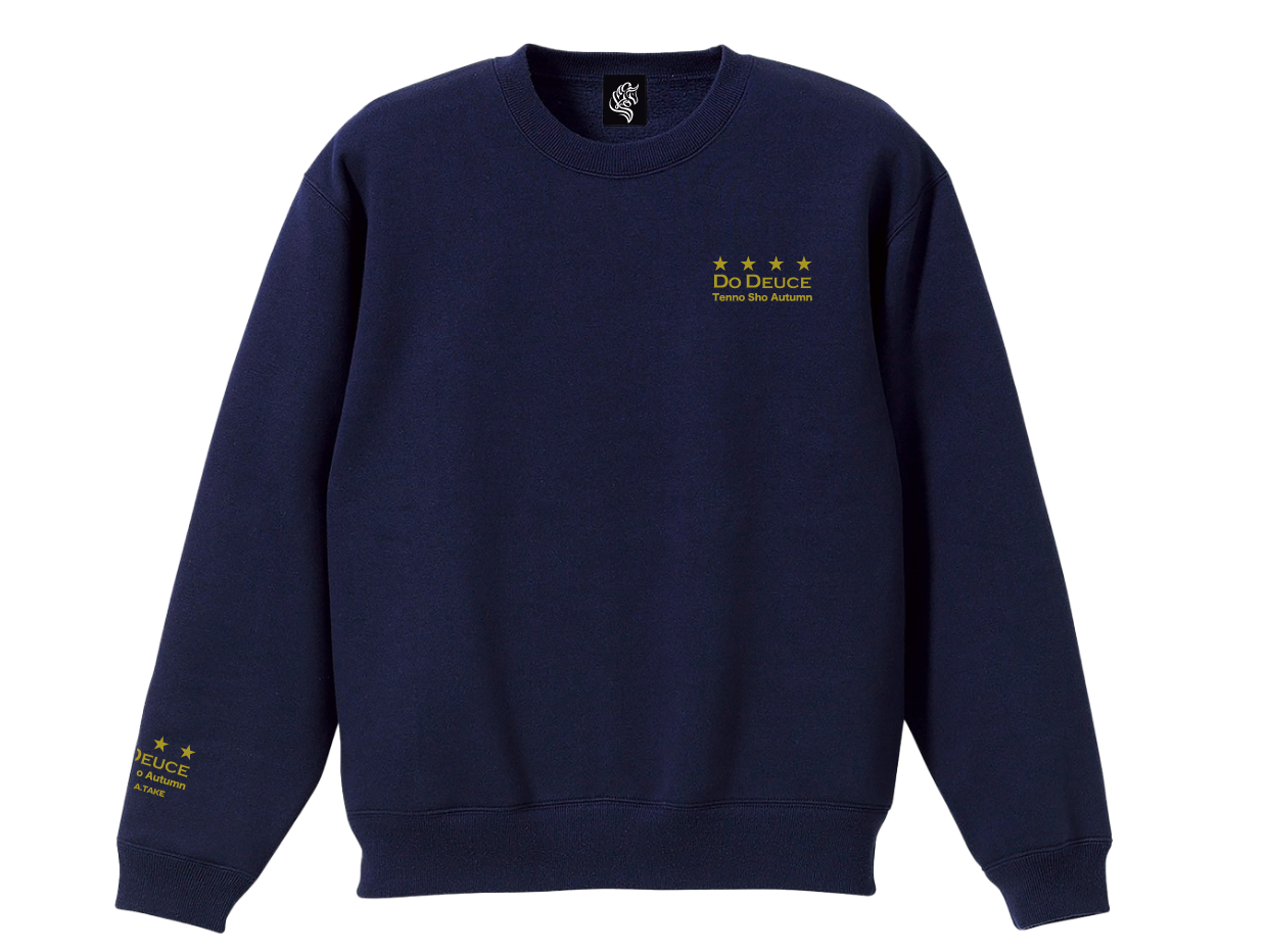 NEW【DoDeuce】ドウデュース 天皇賞優勝記念トレーナー Navy