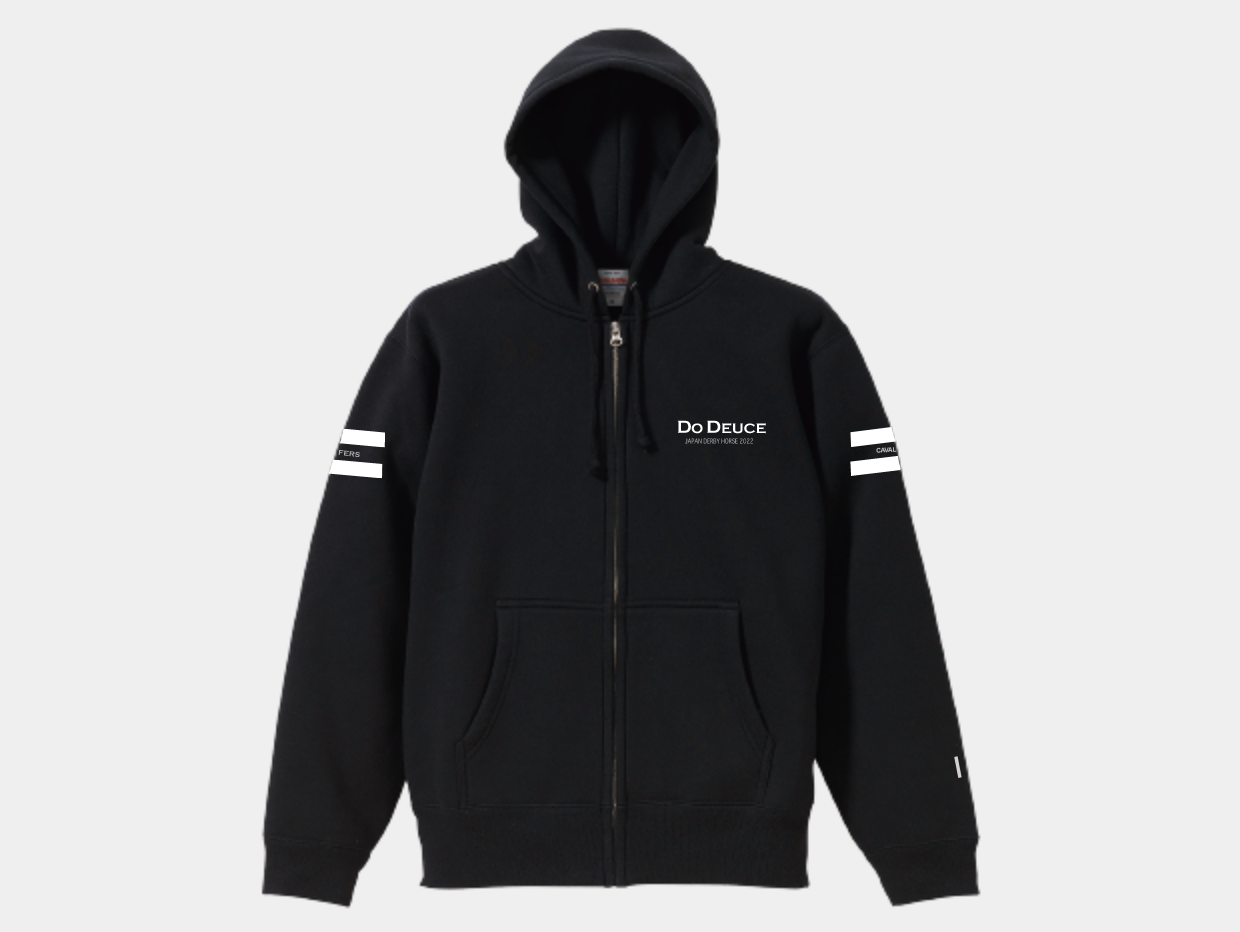 NEW【DO DEUCE】ドウデュース DO DEUCE Jockey's hoodie limited Black/Silver version 2024