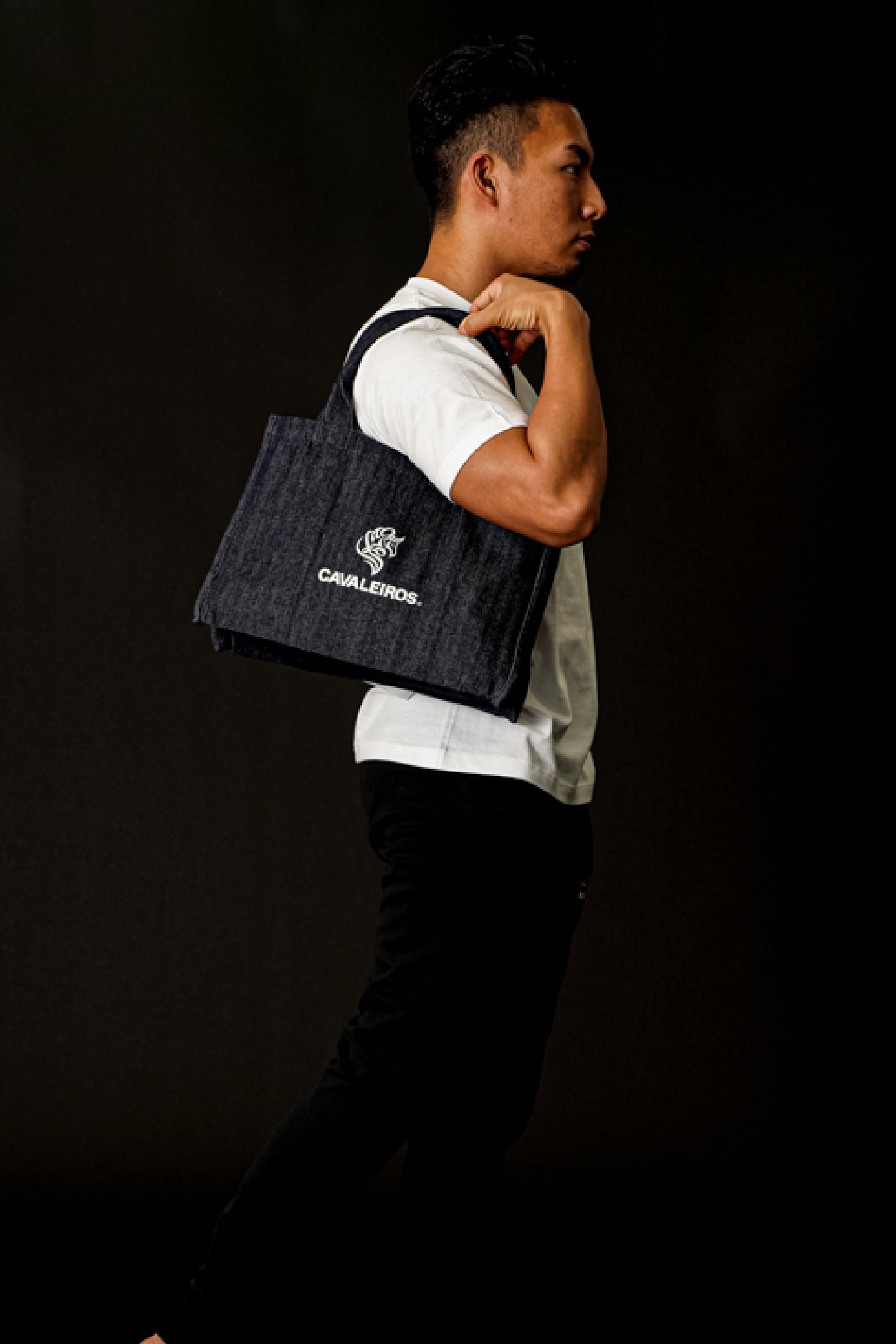 30%OFF【CAVALEIROS】 公式 デニムマルチトートバッグ Mサイズ