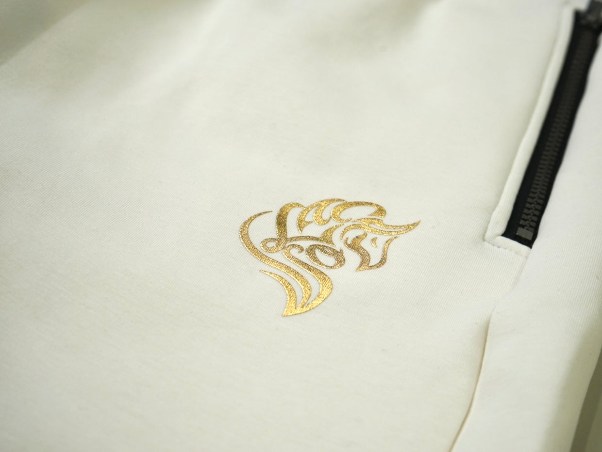 40%OFF【CAVALEIROS】スウェット(パーカー&パンツセット)OFFICIAL JOCKEY’S SWEAT GOLD&WHITE
