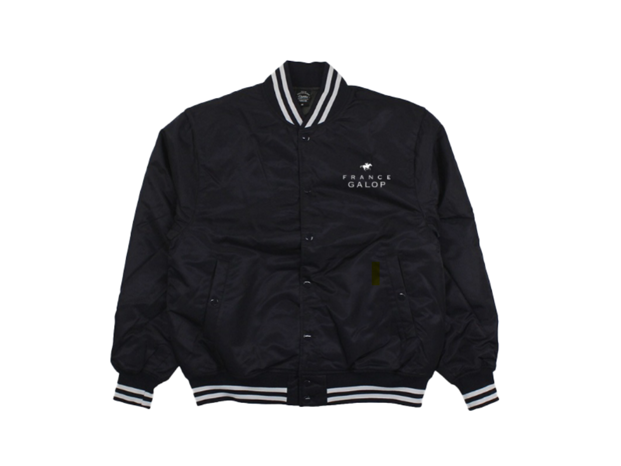 30%OFF【France Galop】フランスギャロ公式 スタジアムジャケット (FRANCE GALOP STADIUM JACKET Black)