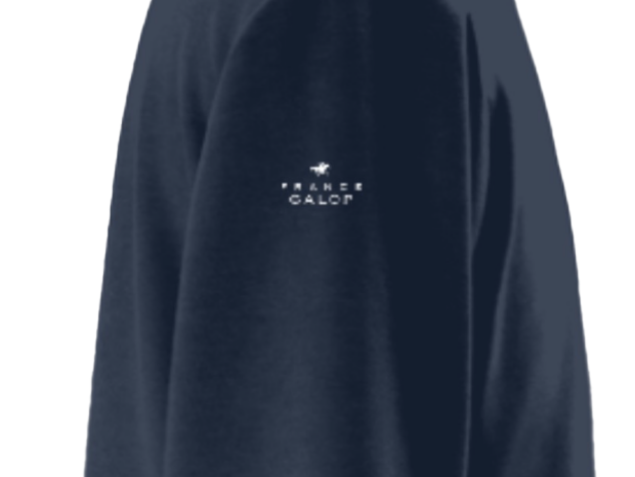 【France Galop】フランスギャロ公式 ジョッキージャケット (Dry Sweat Zip Jockey Jacket Navy)