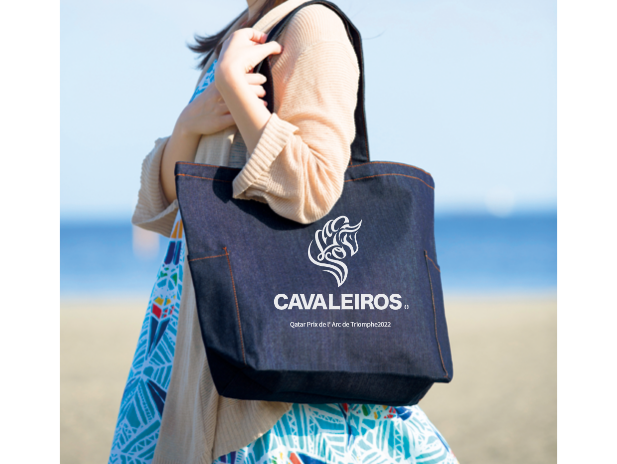 【Limited Quantity】Prix de l'Arc de Triomphe 2022 + CAVALEIROS Official Denim Multi Tote Bag