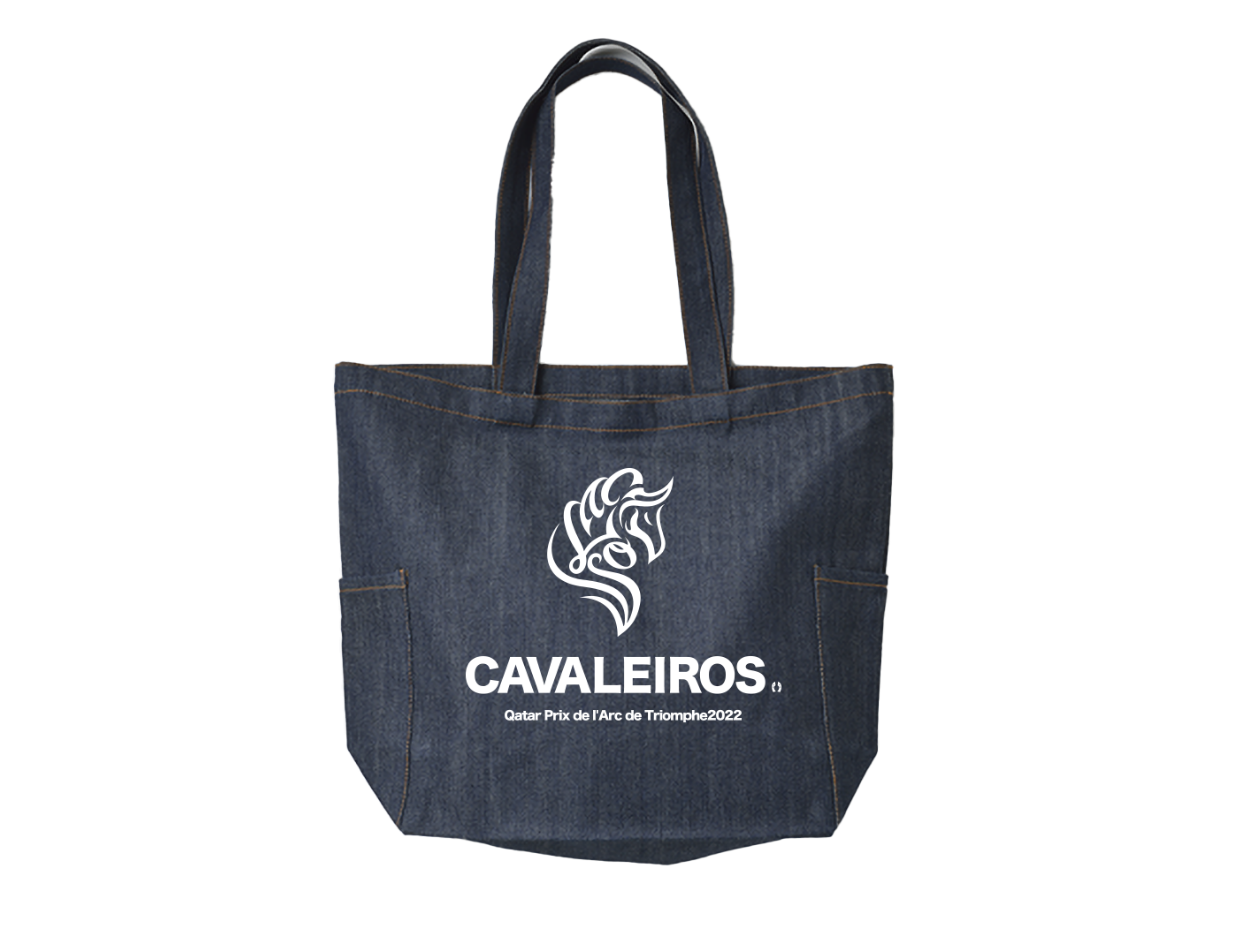 【Limited Quantity】Prix de l'Arc de Triomphe 2022 + CAVALEIROS Official Denim Multi Tote Bag