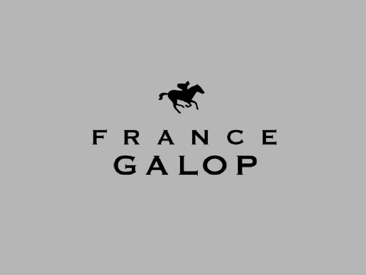 【France Galop】フランスギャロ公式 ジョッキー プルパーカー 白(SWEAT Pullover Hoodie White/Black)