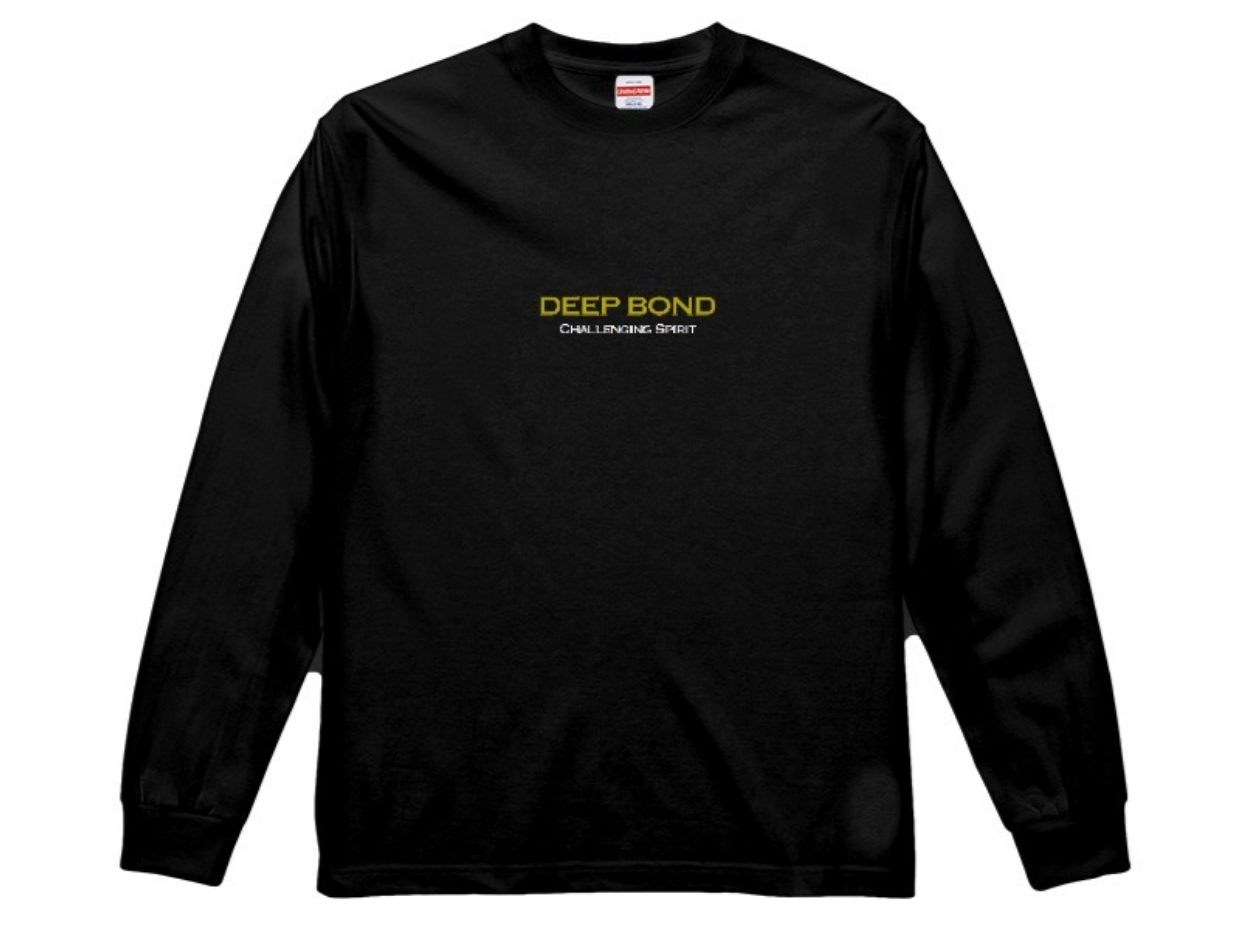 ディープボンド】ロング Tシャツ 有馬記念 大久保厩舎バージョンゴールド＆黒（DEEP BOND GRAND PRIX LONG T (B –  CAVALEIROS.