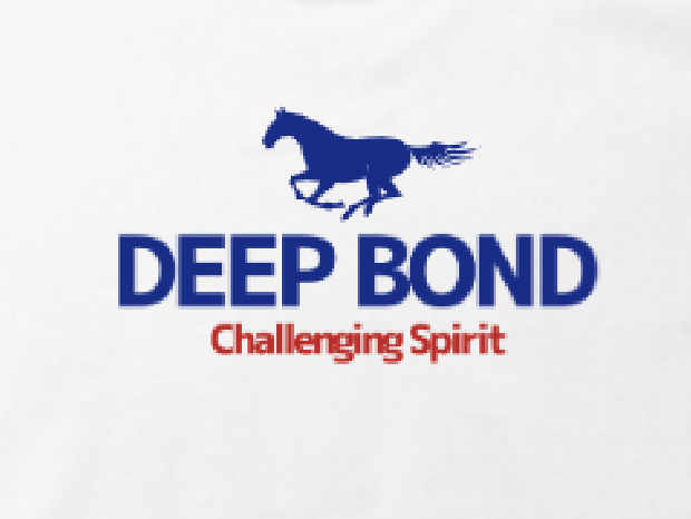 30%OFF【ディープボンド】DEEPBOND 絆” Version 凱旋門賞 公式 スタッフ Tシャツ(White)