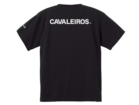NEW (限定価格)【CAVALEIROS.】CVLS. Simple T-shirt Black