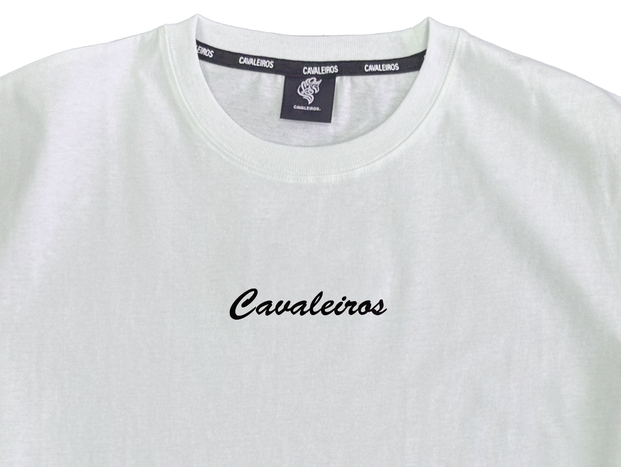 NEW (限定価格)【CAVALEIROS.】CVLS. Diversion T-shirt White