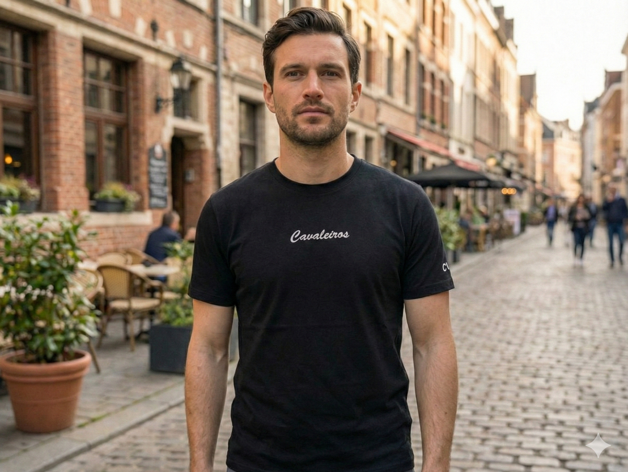 【CAVALEIROS.】CVLS. Diversion T-shirt Black