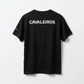 【CAVALEIROS.】CVLS. Simple T-shirt Black