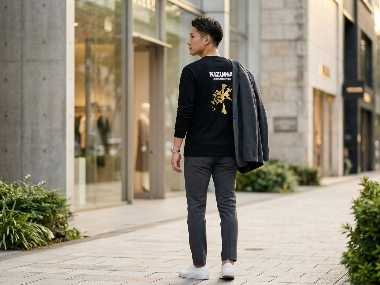 Tシャツ(長袖/七分) soduk ribbon tie long t-shirt ディープボンド】ロング T-シャツ DEEPBOND LONG T 2023 絆バージョン