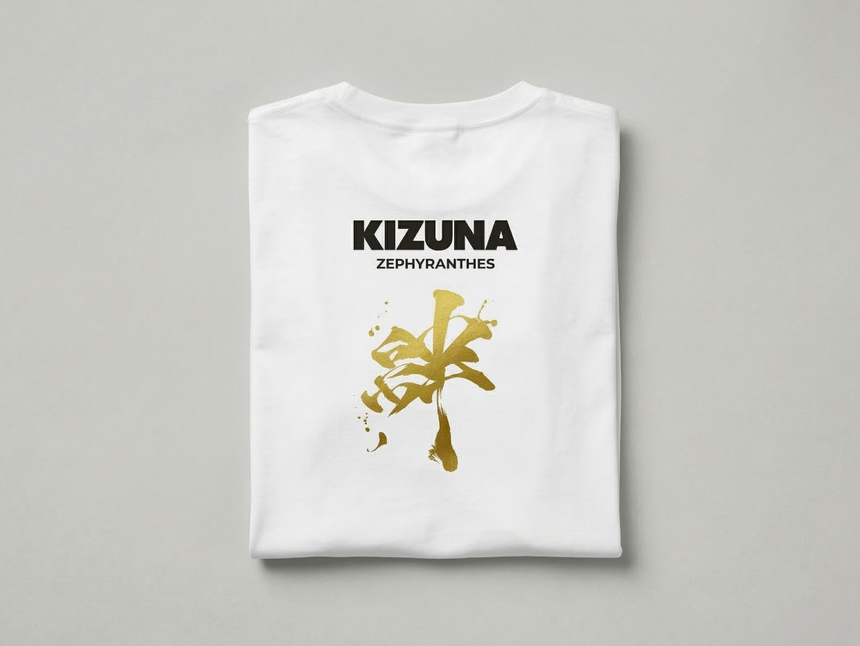 【ディープボンド】ロング T-シャツ DEEPBOND LONG T  2023 絆バージョン  White/Gold