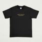 【ディープボンド】DEEP BOND公式  漆黒バージョン Black T-Shirts  / GOLD Version