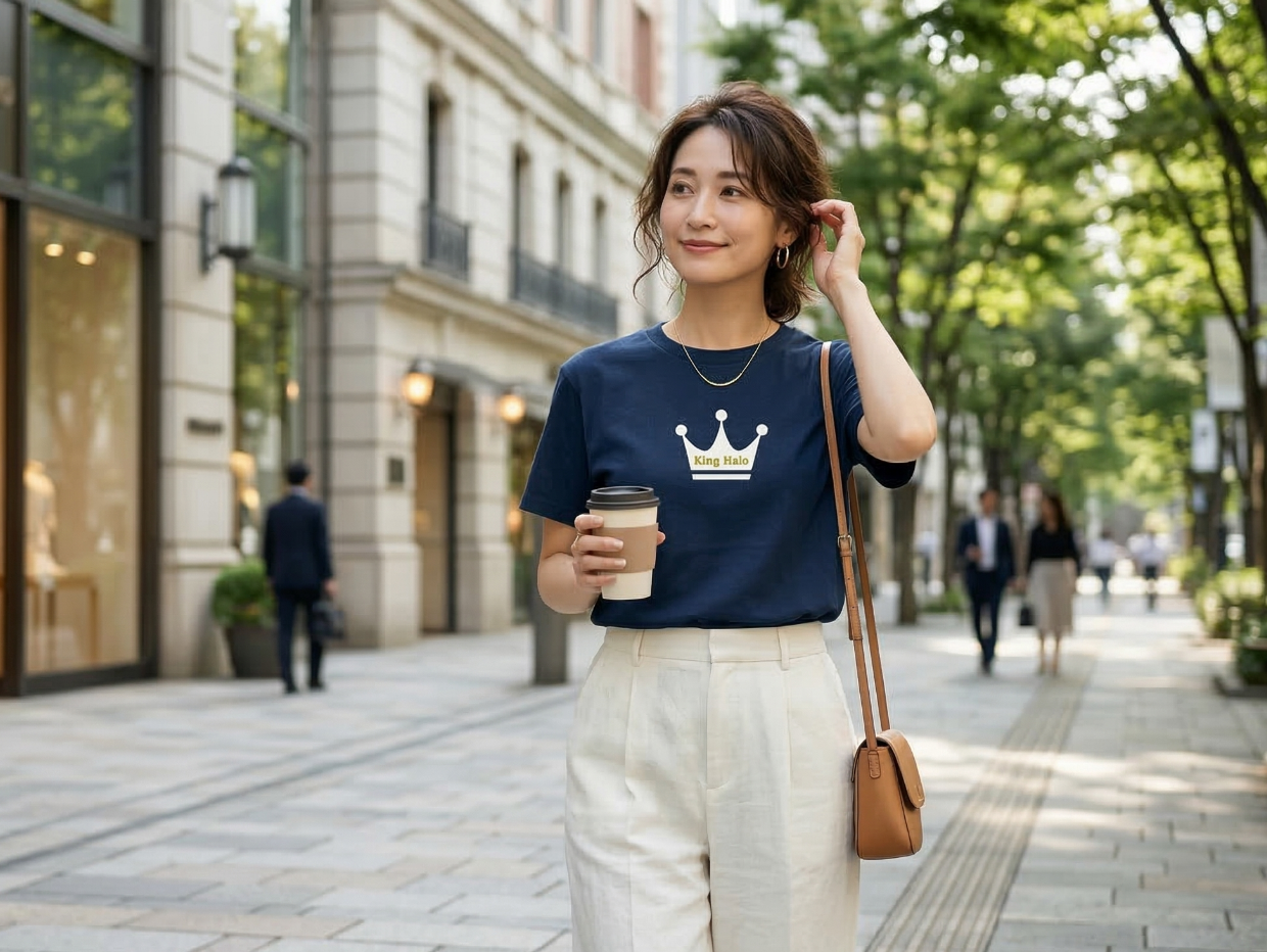 【キングヘイロー】協和牧場公式 King Halo Official Legendary T-Shirts 2023 Blue/ White