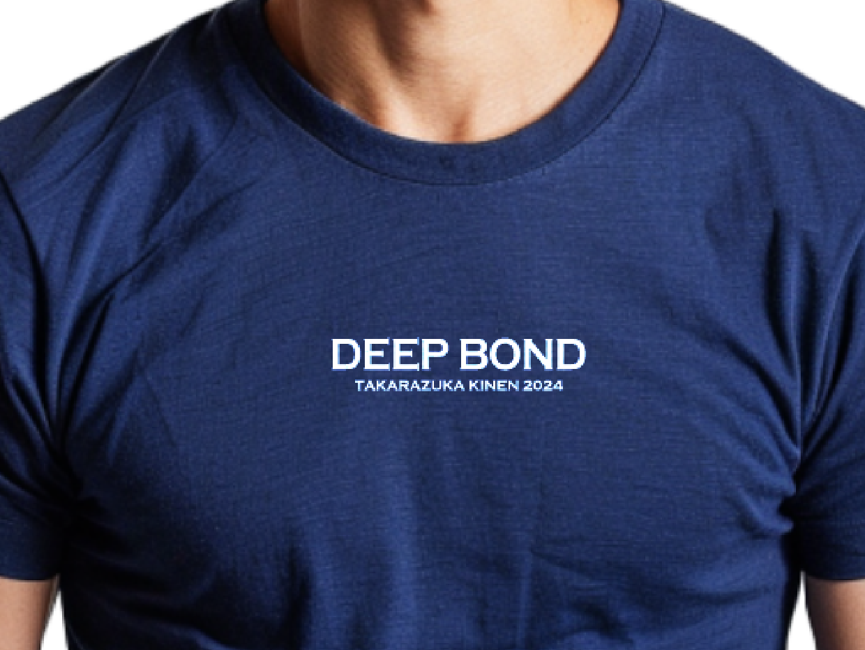 【ディープボンド】 DEEP BOND 公式 大久保厩舎 宝塚記念2024 バージョン Navy/Gold