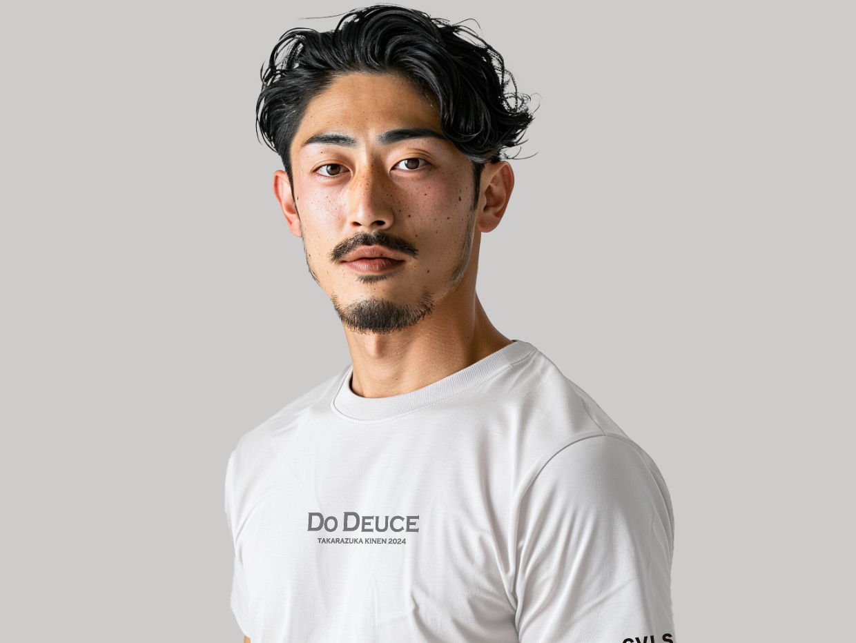 【ドウデュース】キーファーズ公式 Do Deuce-Tシャツ2024 "宝塚記念" Limited Version!  White/Gray