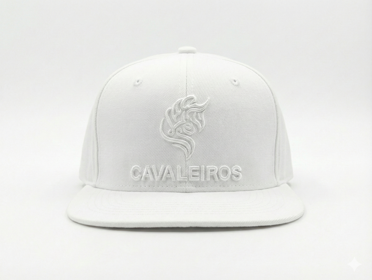 【勝利の女神キャップ】CAVALEIROS.ORIGINAL シグネチャー・キャップ / White all logo