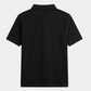 NEW【CAVALEIROS.】バーティカルロゴ シルキータッチポロ Black