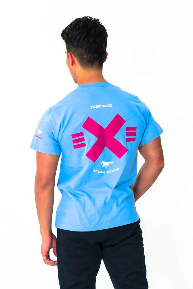 【ディープボンド】New DEEP BOND Official T-Shirts NorthHills Color Version Blue