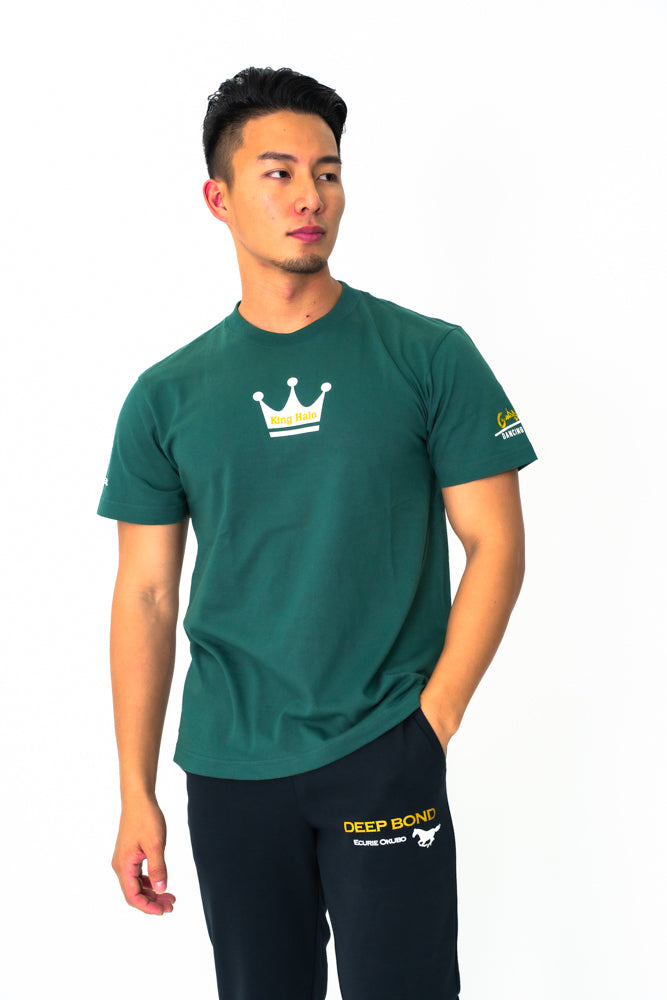 NEW 人気【キングヘイロー】King Halo Official Legendary T-Shirts 2023 Green Whit –  CAVALEIROS.