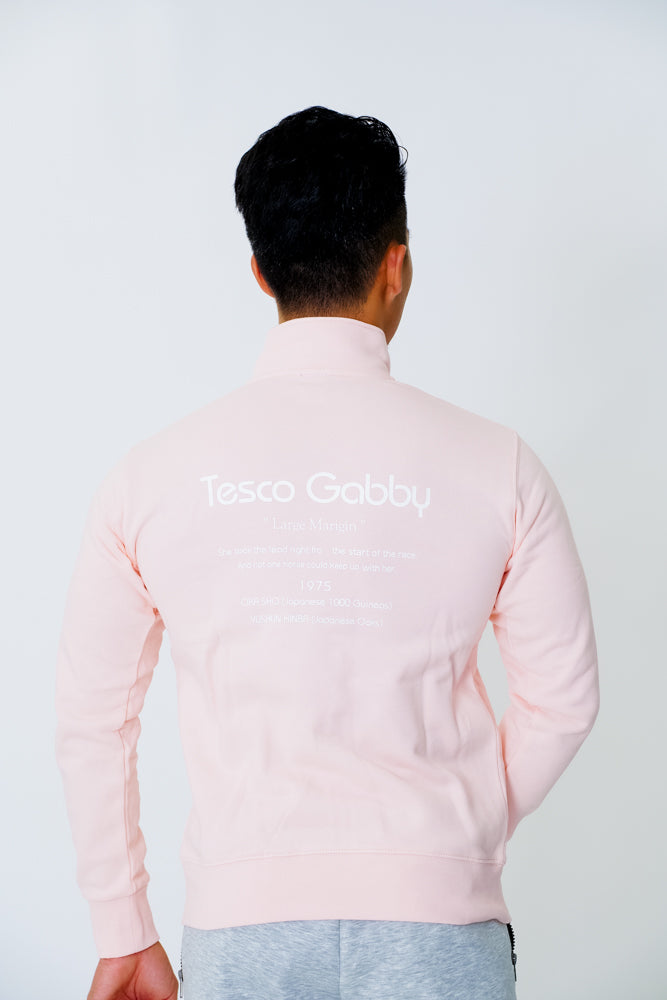 【テスコガビー】牝馬二冠馬のテスコガビー！桜花賞バージョン！Tesco Gabby Dry ZIP Jockey Jacket 2023　Pink / WHITE