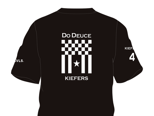 【ドウデュース】キーファーズ公式 Do Deuce-Tシャツ2024 "宝塚記念" Limited Version!  Black/White