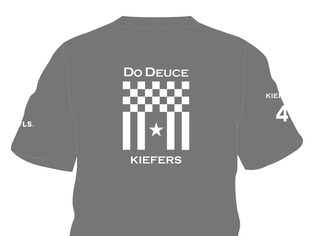 【ドウデュース】キーファーズ公式 Do Deuce-Tシャツ2024 "宝塚記念" Limited Version!  Gray/White