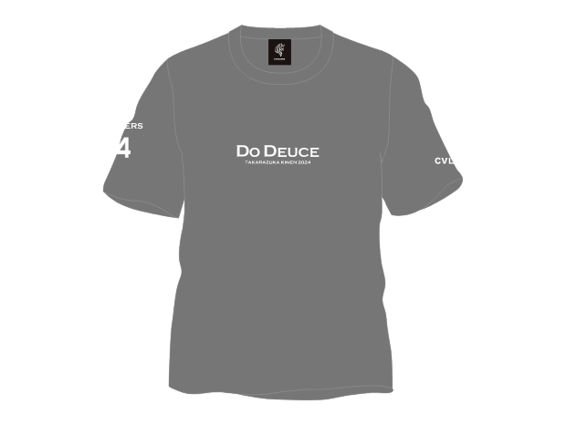 【ドウデュース】キーファーズ公式 Do Deuce-Tシャツ2024 "宝塚記念" Limited Version!  Gray/White